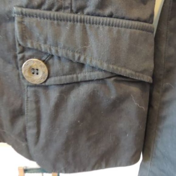 Mackage coat, 2 seasons, black material and leather - Picture 8 of 10